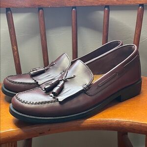 NWOT Weejuns Bass Men’s Leather Tassel Loafers Size 11